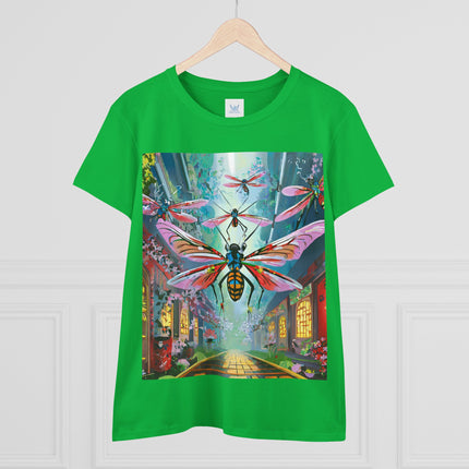 Neon Swarm Cotton Tee