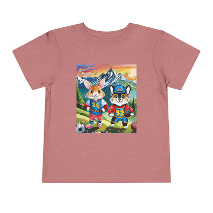 Animal Athletes Toddler Short Sleeve Tee