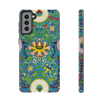 Chinese Floral Illustration by Owen Jones Phone Cases