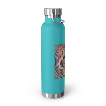 Rythme No. 1 by Robert Delaunay Copper Vacuum Insulated Bottle, 22oz