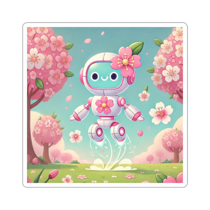 Sakura Sentinel Kiss-Cut Stickers (4 Sizes)