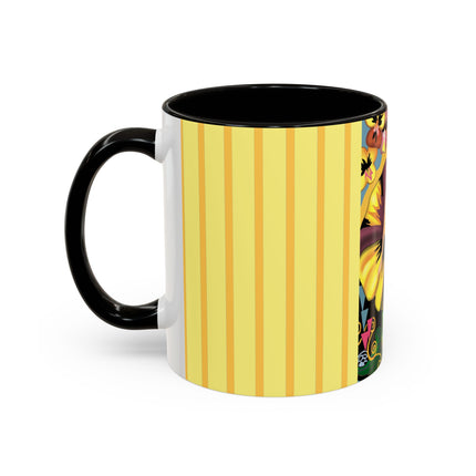 Enchanted Pansy Elegance Colorful Mugs (11oz, 15oz)