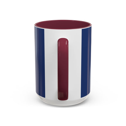🌙🎿 The Moonlit Christmas Skier Colorful Mug – Whimsical Holiday Fantasy