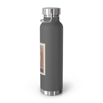 Pompeii Wall Pl.20 by Victor Steeger Copper Vacuum Insulated Bottle, 22oz