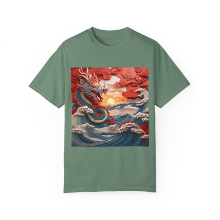 Emergence of the Dragon Unisex Garment-Dyed T-shirt