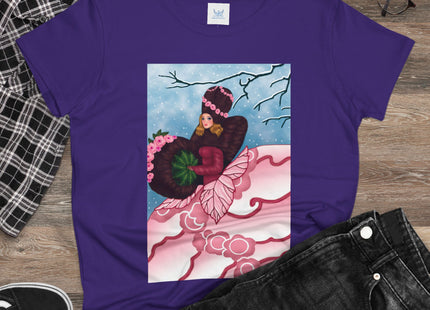 Winter Rose Empress Women's Midweight Cotton Tee