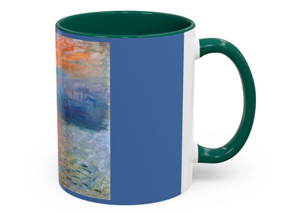 Sunrise by Claude Monet Colorful Mugs (11oz, 15oz)