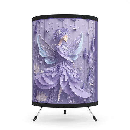 Lavender Fairy Tripod Lamp
