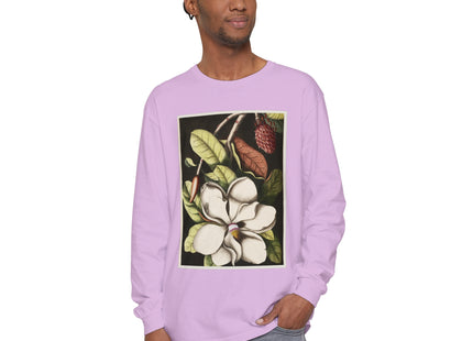 Natural History Plate 61 by Mark Catesby Garment-dyed Long Sleeve T-Shirt