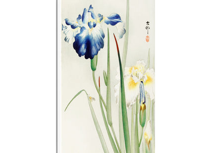 Irises by Ohara Koson Matte Canvas, Stretched, 0.75"