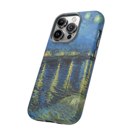 Starry Night Over the Rhone by Vincent Van Gogh Phone Cases