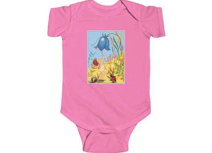 Whimsical Encounters: A Fairy's Delight Infant Fine Jersey Bodysuit