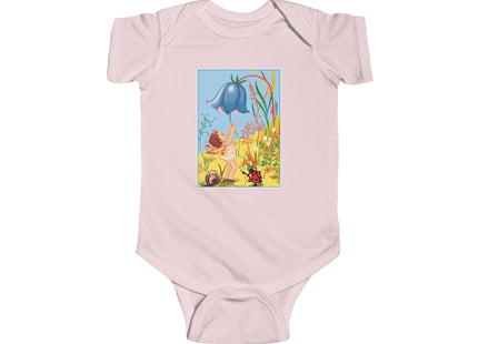 Whimsical Encounters: A Fairy's Delight Infant Fine Jersey Bodysuit