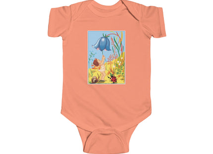 Whimsical Encounters: A Fairy's Delight Infant Fine Jersey Bodysuit
