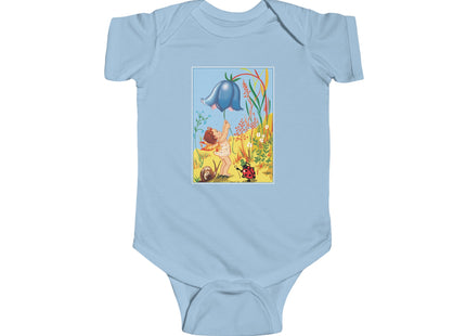 Whimsical Encounters: A Fairy's Delight Infant Fine Jersey Bodysuit