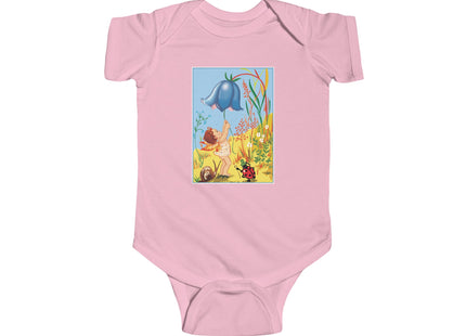 Whimsical Encounters: A Fairy's Delight Infant Fine Jersey Bodysuit