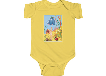 Whimsical Encounters: A Fairy's Delight Infant Fine Jersey Bodysuit