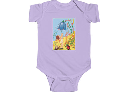 Whimsical Encounters: A Fairy's Delight Infant Fine Jersey Bodysuit