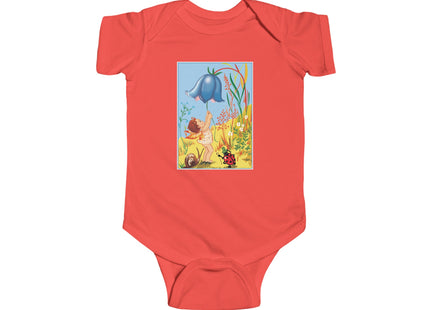 Whimsical Encounters: A Fairy's Delight Infant Fine Jersey Bodysuit