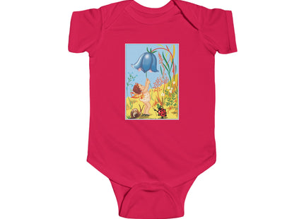 Whimsical Encounters: A Fairy's Delight Infant Fine Jersey Bodysuit