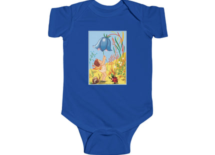 Whimsical Encounters: A Fairy's Delight Infant Fine Jersey Bodysuit