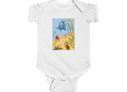 Whimsical Encounters: A Fairy's Delight Infant Fine Jersey Bodysuit