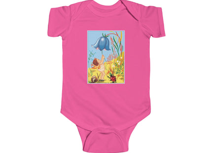 Whimsical Encounters: A Fairy's Delight Infant Fine Jersey Bodysuit