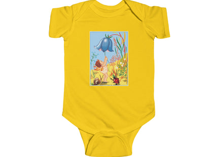 Whimsical Encounters: A Fairy's Delight Infant Fine Jersey Bodysuit