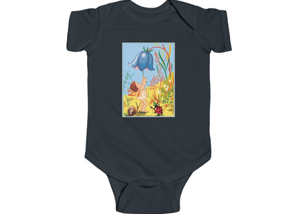 Whimsical Encounters: A Fairy's Delight Infant Fine Jersey Bodysuit