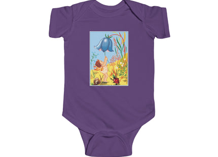 Whimsical Encounters: A Fairy's Delight Infant Fine Jersey Bodysuit
