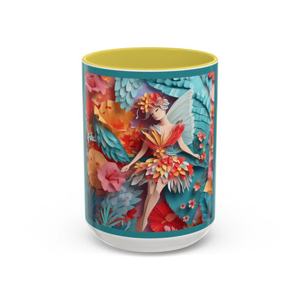 Hibiscus Fairy Colorful Mugs (11oz, 15oz)