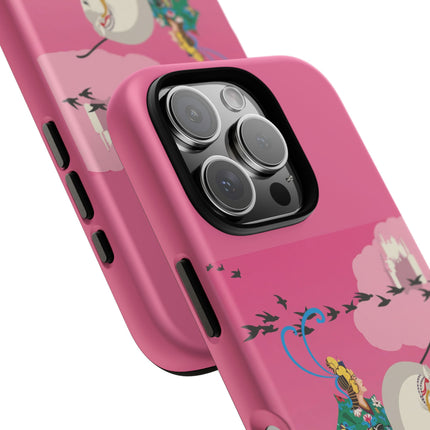 Samurai Princess on the White Steed Phone Case – Epic Grace & Mythic Power