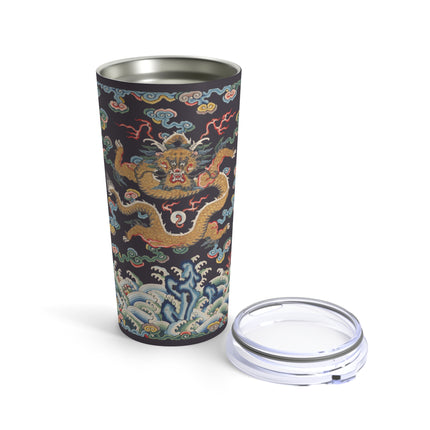 Rank Badge with Dragon with Deer Hooves Tumbler 20oz