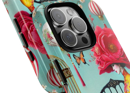 Reading In A Painted Garden Phone Cases