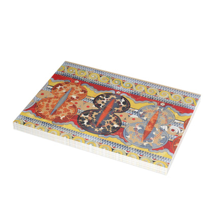 Reproduction of the Shield Frieze by Emile Gilliéron Greeting Cards (1, 10, 30, and 50pcs)