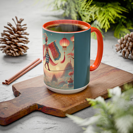 The Lantern Walker Colorful Mugs (11oz, 15oz)