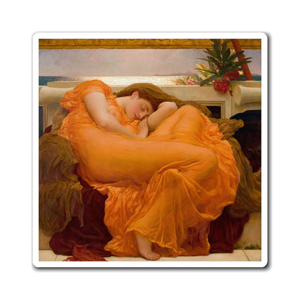 Flaming June by Frederic Leighton Magnets (3 Sizes)