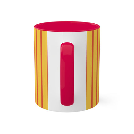 Candy Corn Skeleton Colorful Mugs (11oz, 15oz)