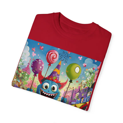 Monster Parade Madness Unisex Garment-Dyed T-shirt