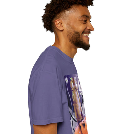 The Startled Pumpkin Unisex Garment-Dyed T-shirt
