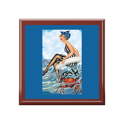 Playful Waves and Fashion Follies Jewelry Box
