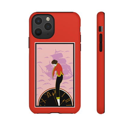 Woman Waiting for her Beloved at 1:59 by Kobayashi Kaichi Phone Case