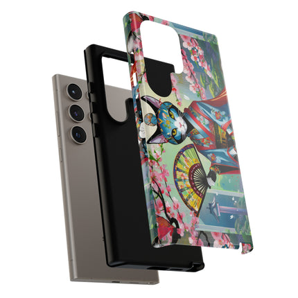 Cyberpunk Geisha Phone Cases