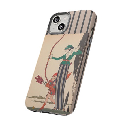 L'Arc Rouge by George Barbier Phone Cases