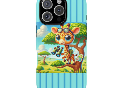 Giraffe Lookout Phone Cases