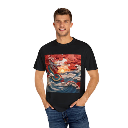 Emergence of the Dragon Unisex Garment-Dyed T-shirt