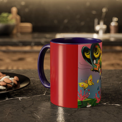 Flight Of Easter Delight Colorful Mugs (11oz, 15oz)