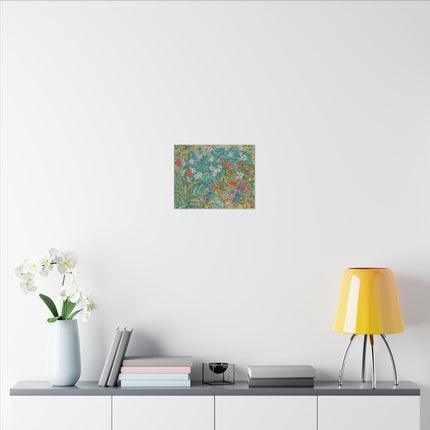 Vibrant Flower Bed – Fauvist Garden Harmony