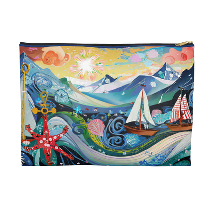 Nautical Patterns Pencil Case