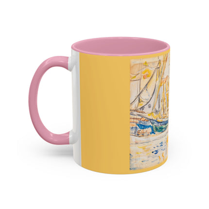 Saint-Tropez by Paul Signac Colorful Mugs (11oz, 15oz)